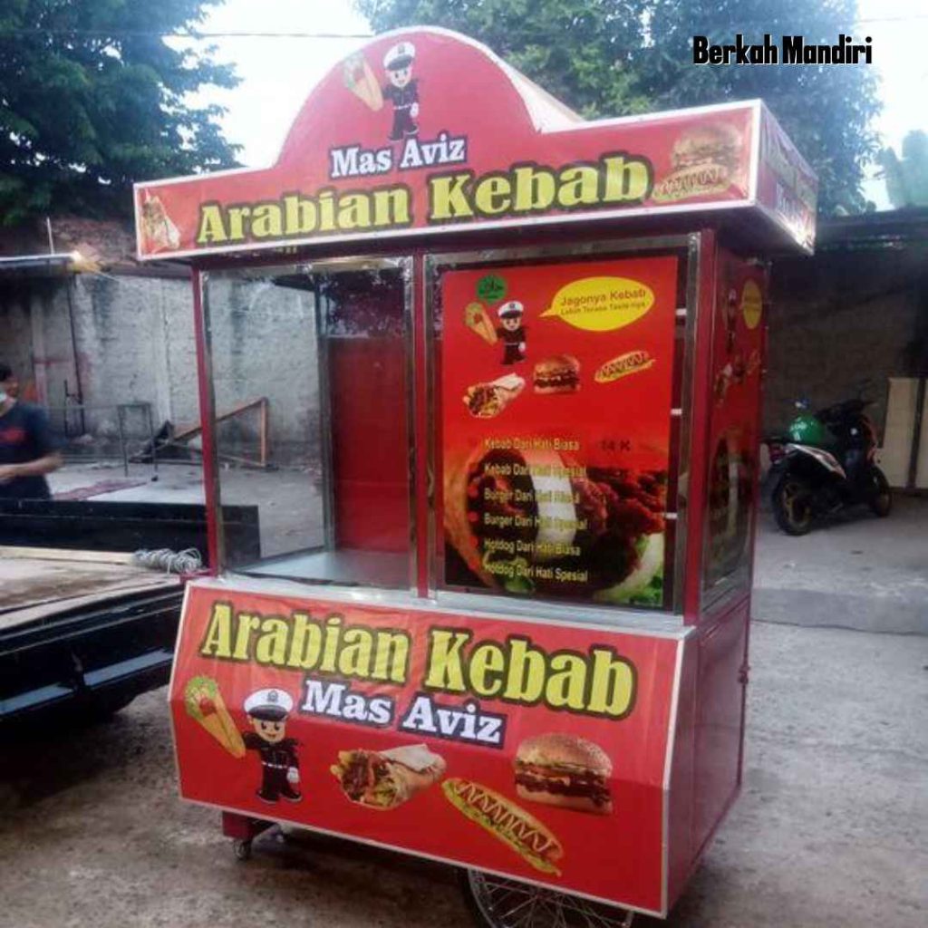 Toko Gerobak Aluminium Custom di Bekasi