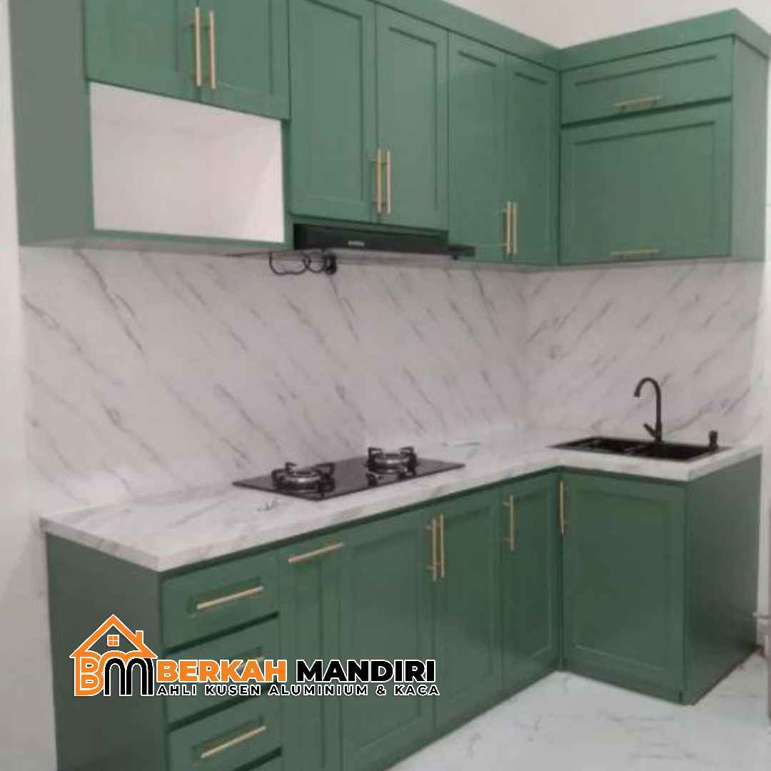 Spesialis Tukang Kitchen Set Aluminium Desain Modern Minimalis