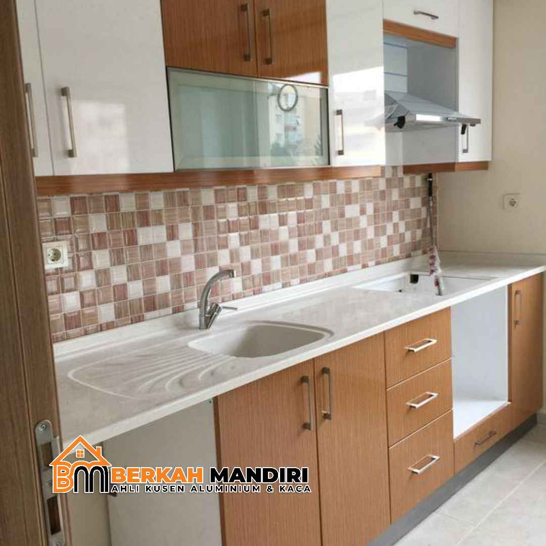 Toko kitchen set aluminium terdekat Custom Desain Modern