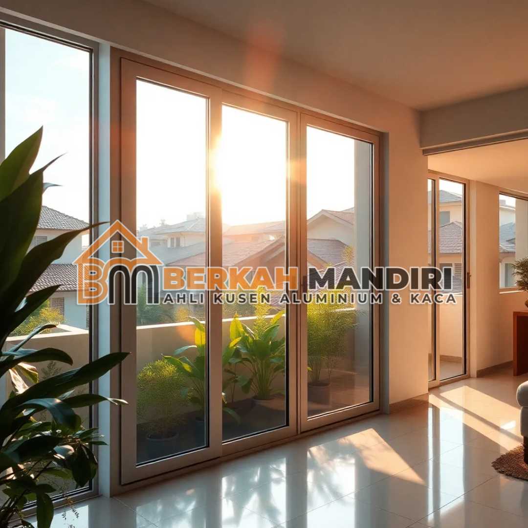 Jasa pasang kusen aluminium Jakarta paling rapi dan presisi