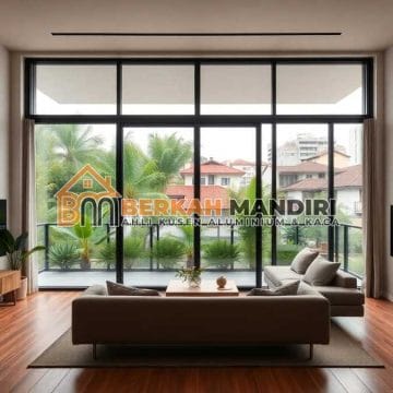 Kusen jendela aluminium Jakarta Selatan minimalis model sliding geser Kusen jendela aluminium Jakarta Selatan minimalis model sliding geser