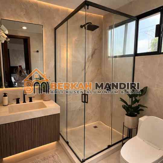 Spesialis Kaca Shower Screen Bekasi Custom Tempered