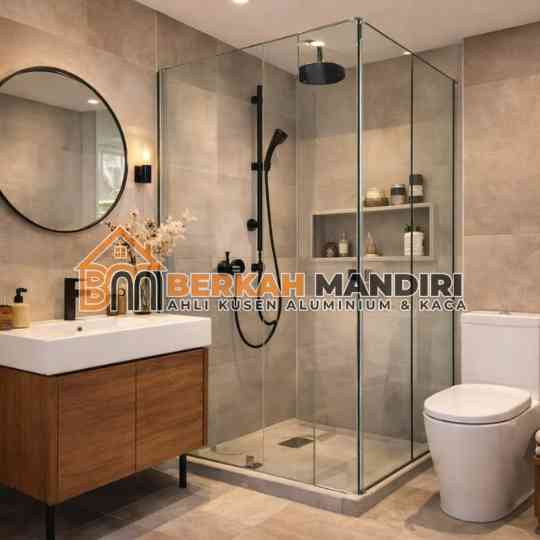 Spesialis Kaca Shower Screen Depok Tahan Jamur Awet
