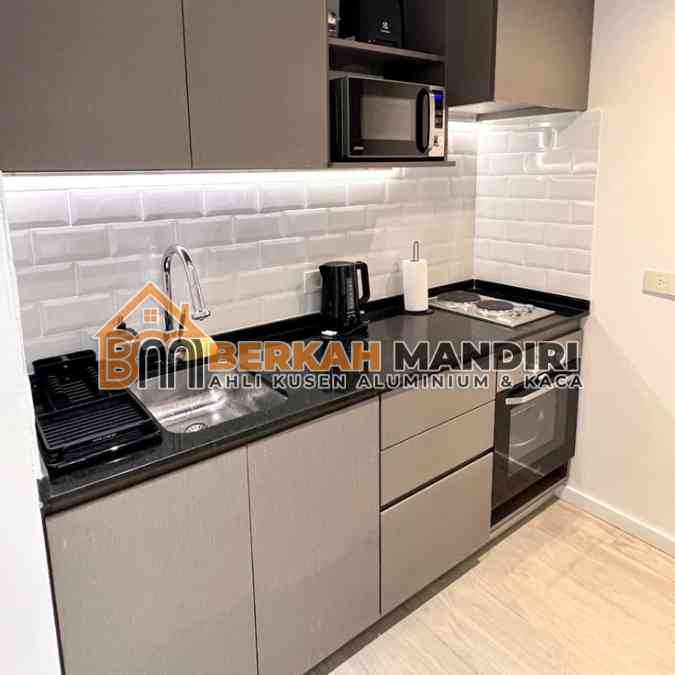 Jasa kitchen set aluminium Jakarta minimalis anti rayap