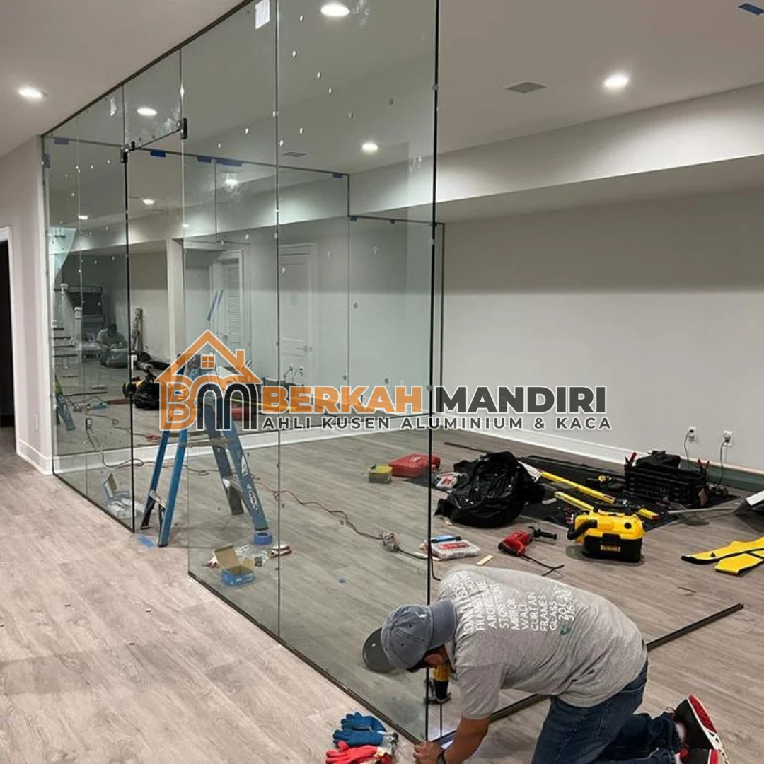 Partisi Kaca Aluminium Jakarta custom bebas biaya survei lokasi